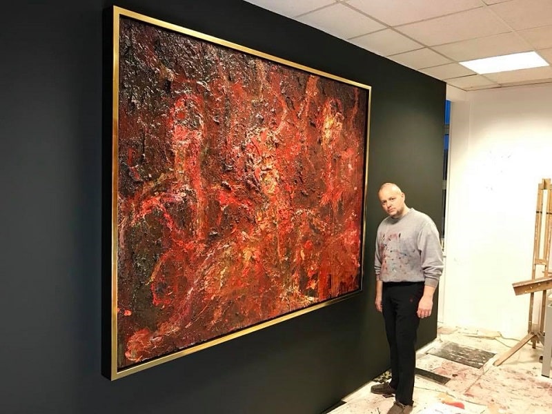 Il vend ses peintures pour 4,5 millions d'Euros en Bitcoin (BTC)