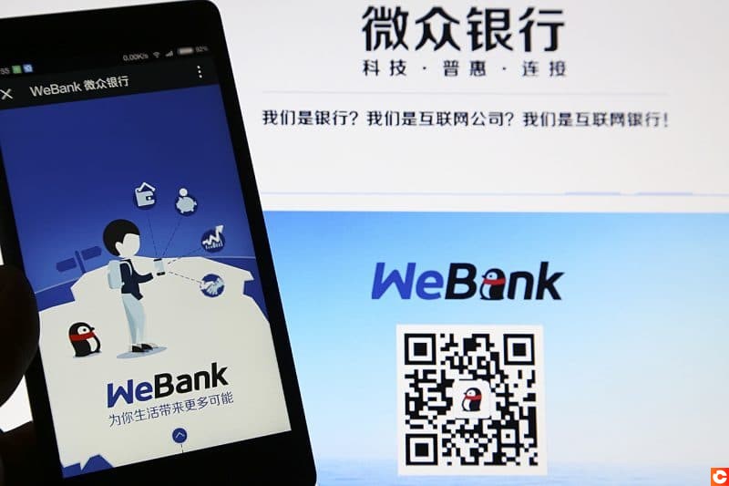 WeBank (Tencent) rentre dans le consortium Blockchain chinois