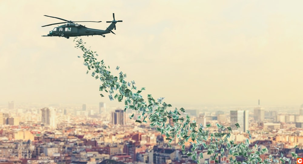 La BCE fait décoller l'Hélicoptère Monnaie - Bitcoin et Or au Firmament