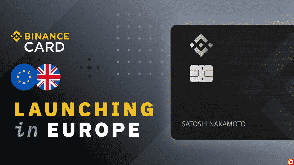 Bitcoin and Crypto Platform Binance Launches Visa Card in Europe (Official)