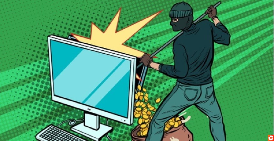 Illustration arnaque crypto scam