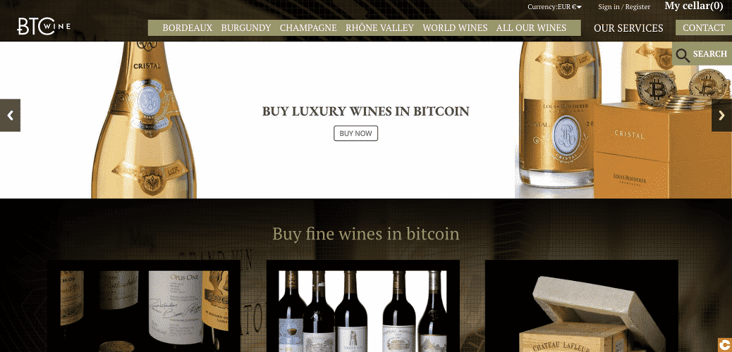 Le bull-run du Bitcoin (BTC) profite à un vendeur de vins de luxe français