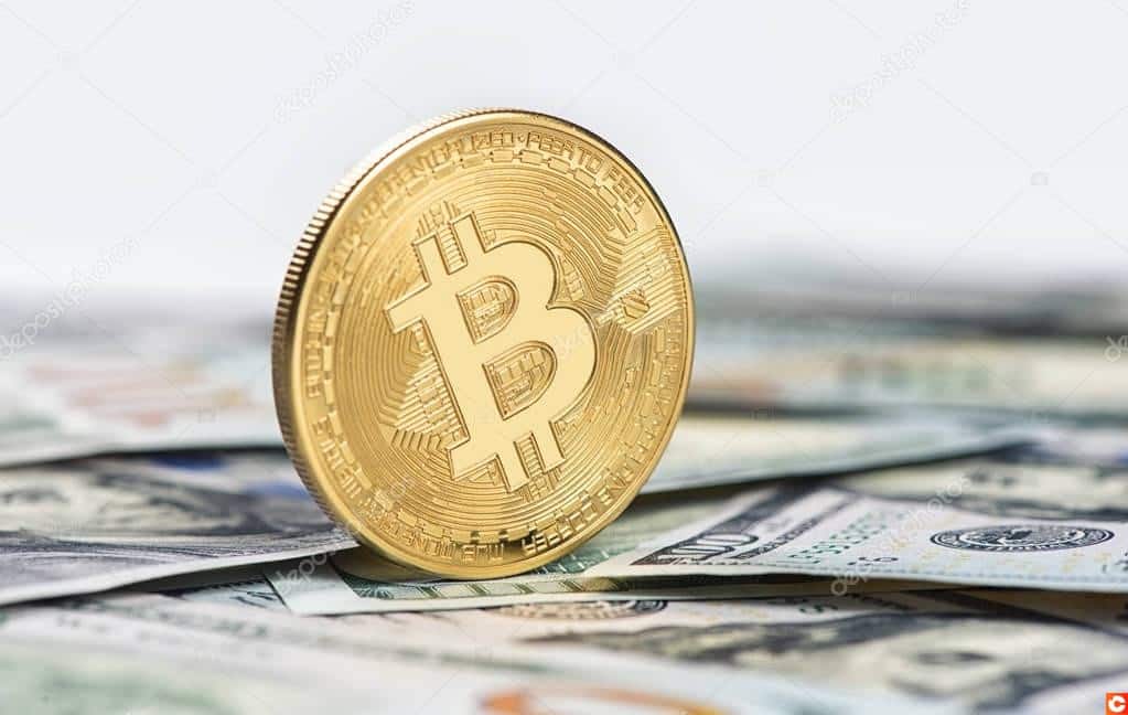 golden bitcoin coin