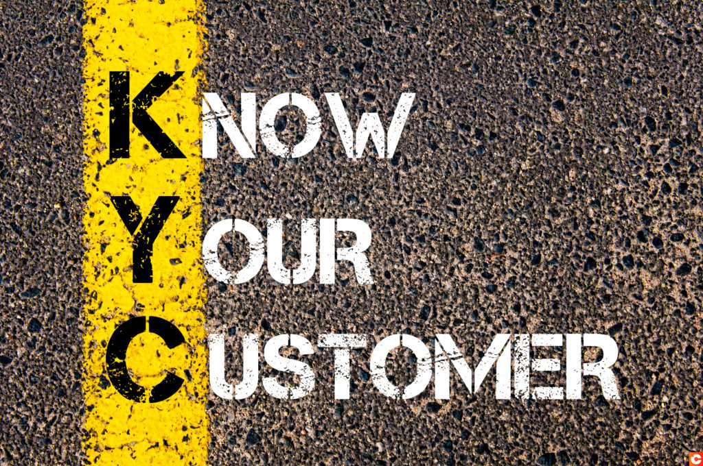 Business Acronym KYC - Know Your Customer