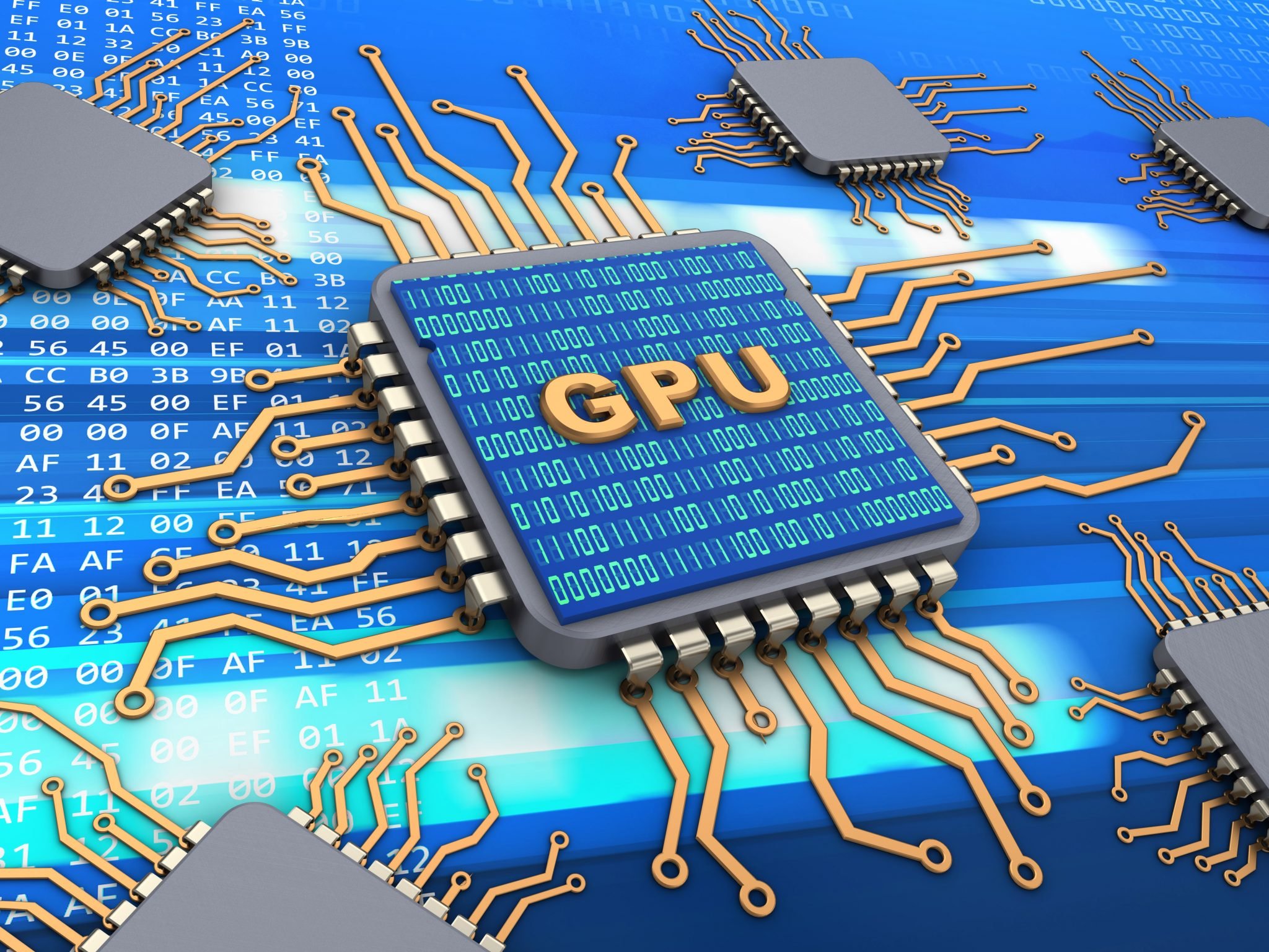 computer chips with gpu sign
