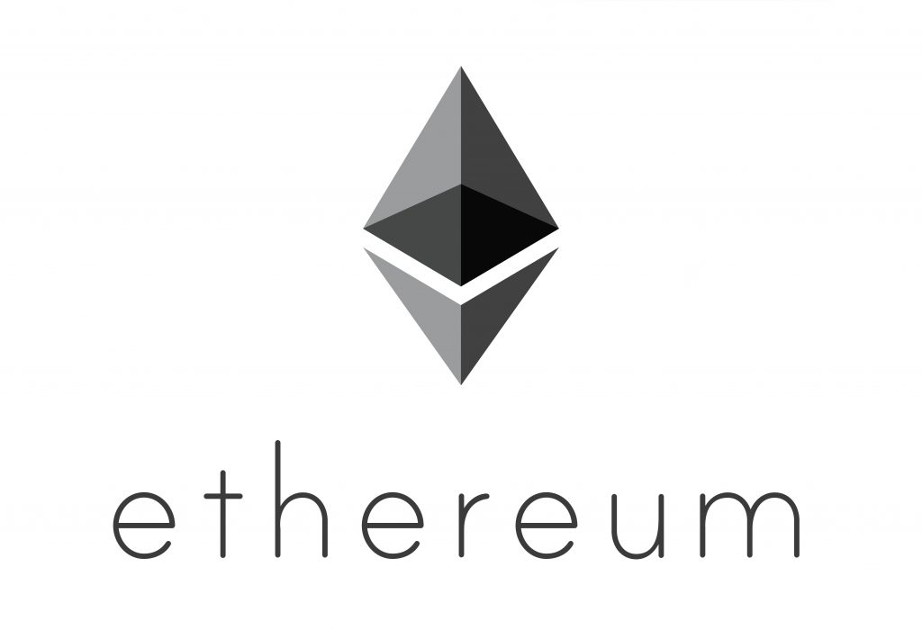 Logo of ethereum encryption technology