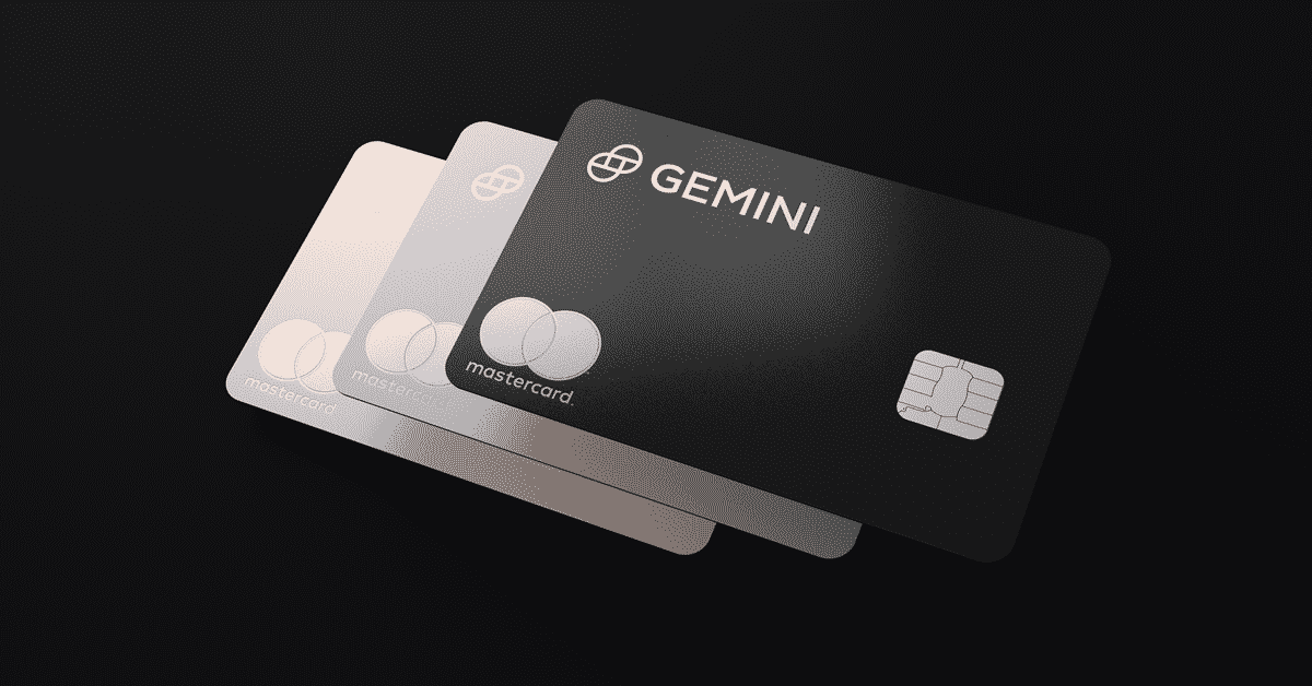 Gemini to launch new crypto rewards credit card