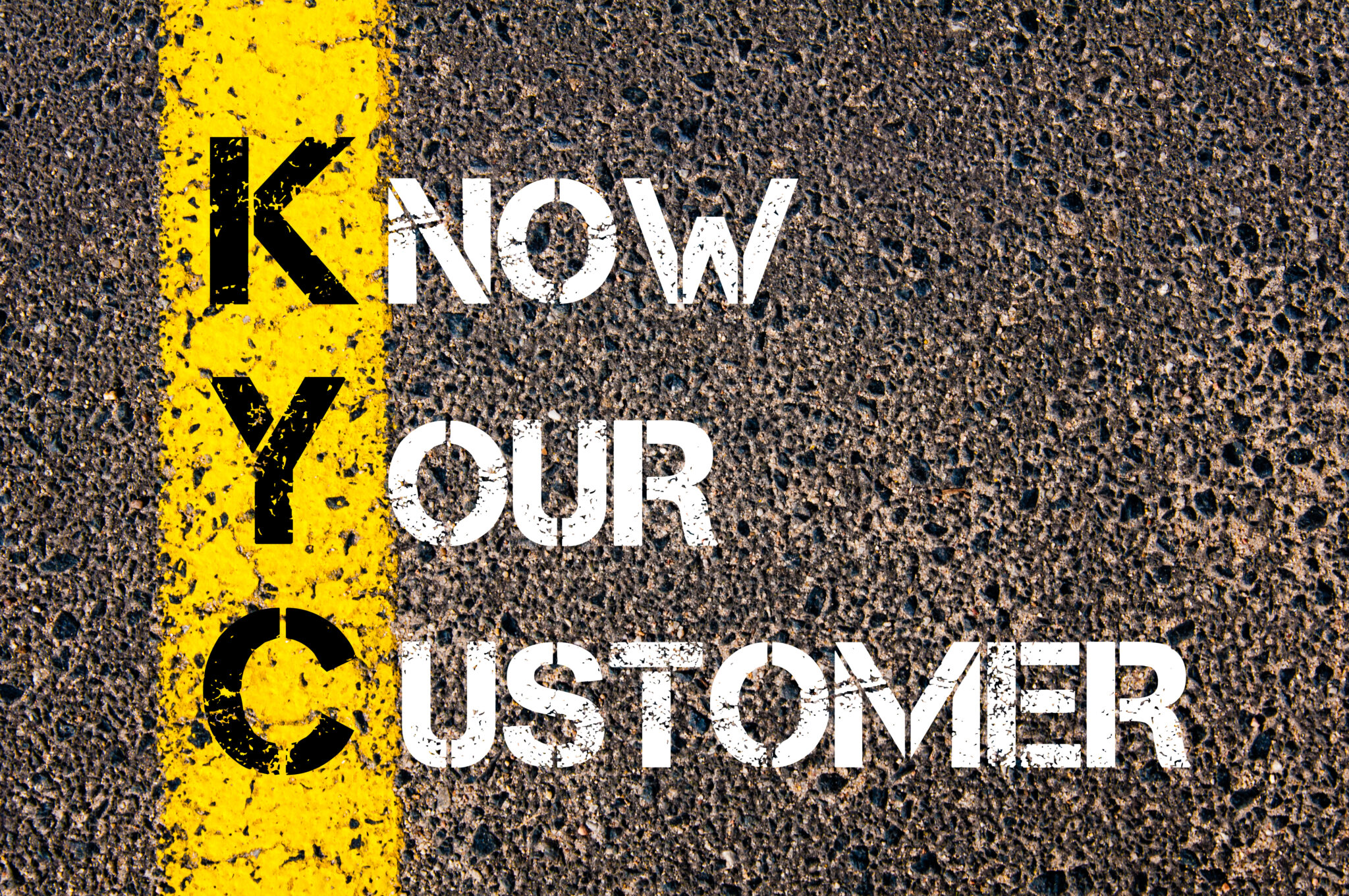 Business Acronym KYC - Know Your Customer