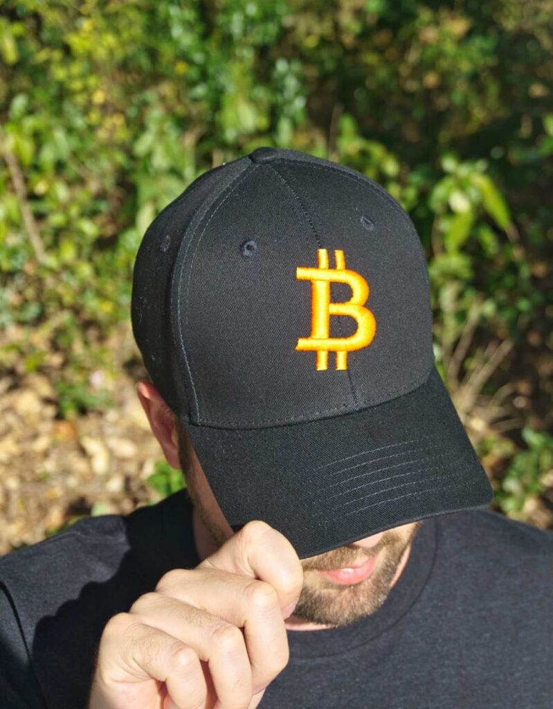 Casquette Bitcoin - Baseball, Source : Crypto World