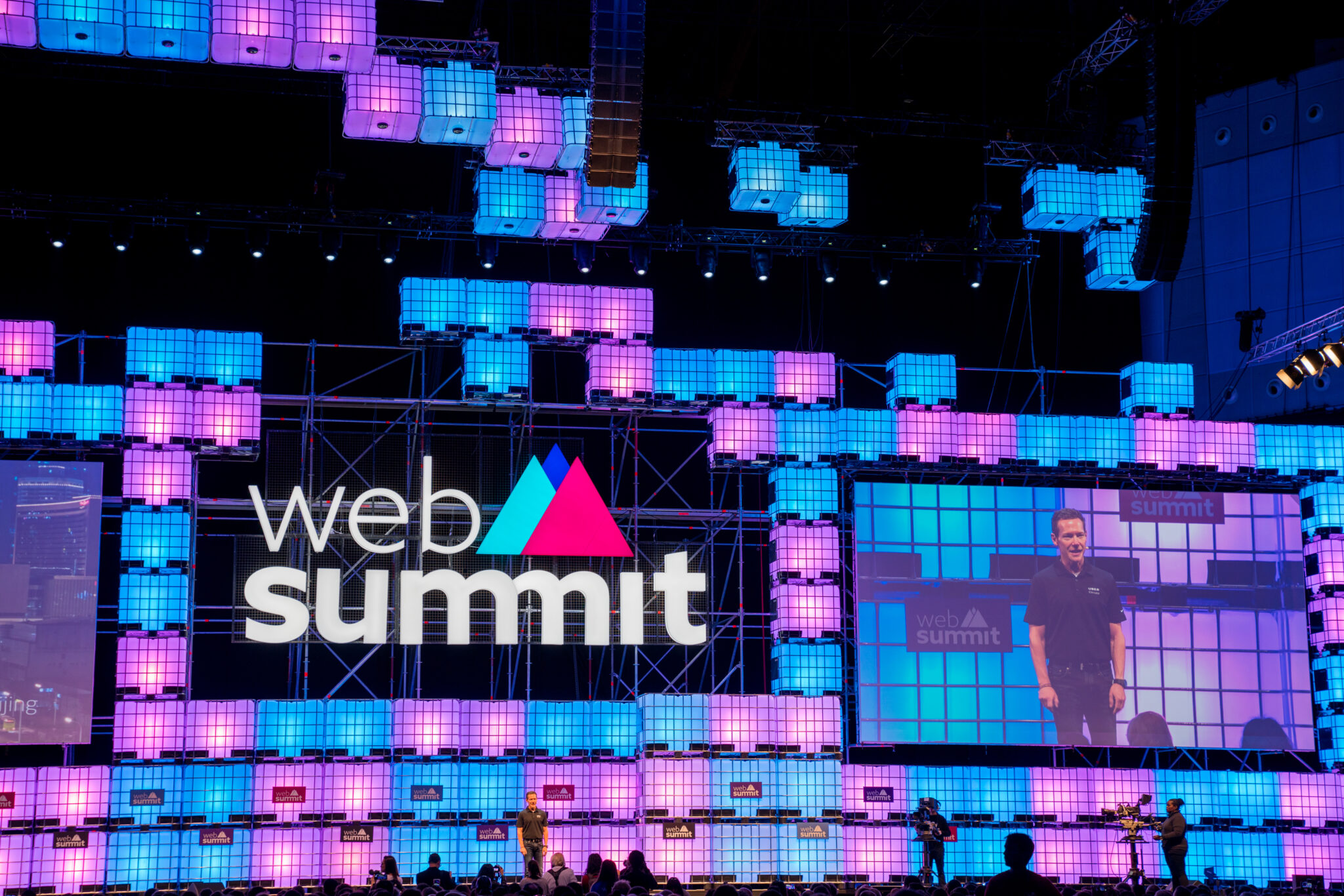 LISBON, PORTUGAL - NOVEMBER 08, 2017: Europe's biggest tech conference, the Web Summit