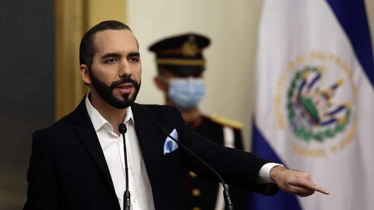 Le président du Salvador Nayib Bukele