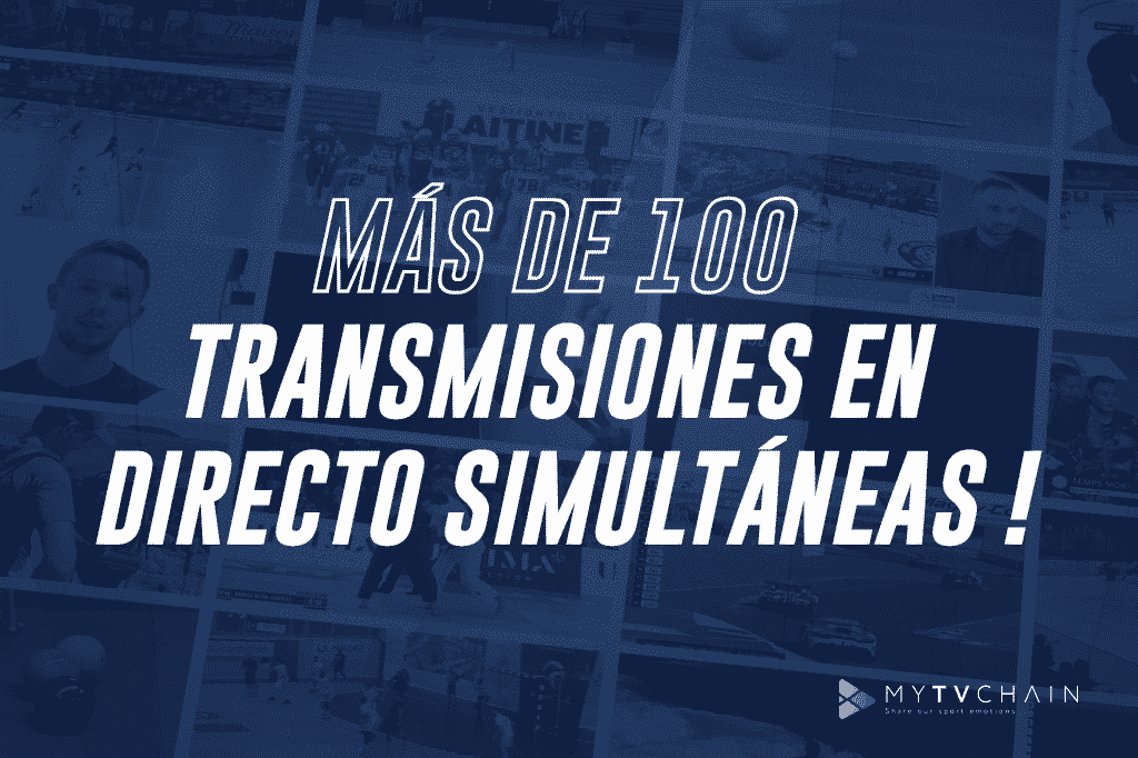 ¡Más de 100! MyTVchain alcanza un número récord de transmisiones en directo simultáneas