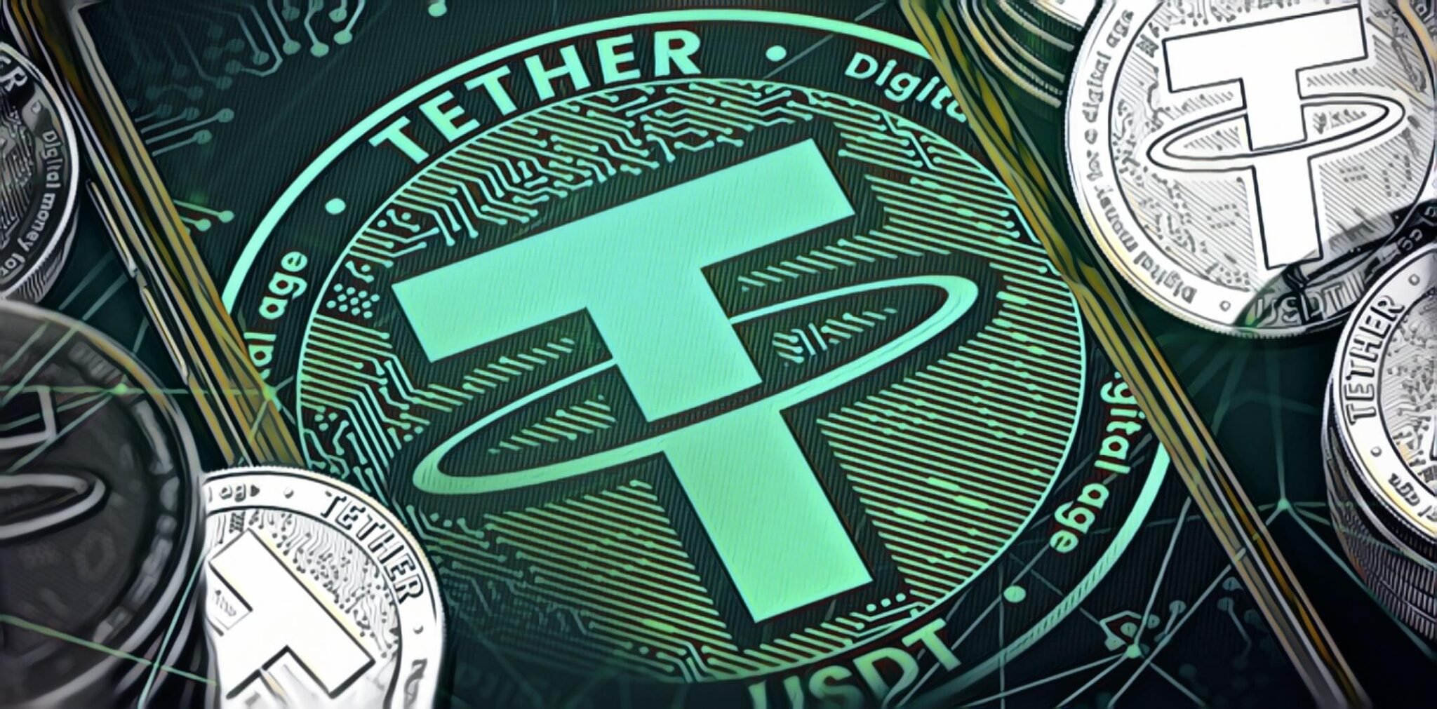 Tether’s market capitalization (USDT) represents 46% of the total valuation of stablecoins