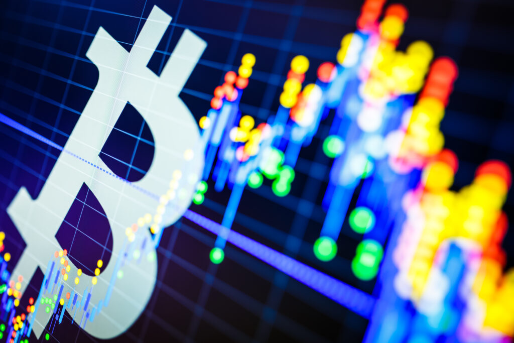 Data analyzing in exchange stock market: the candle chars on dis
