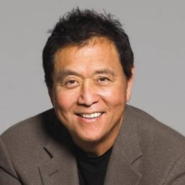 Robert Kiyosaki pour illustrer un article sur le bitcoin