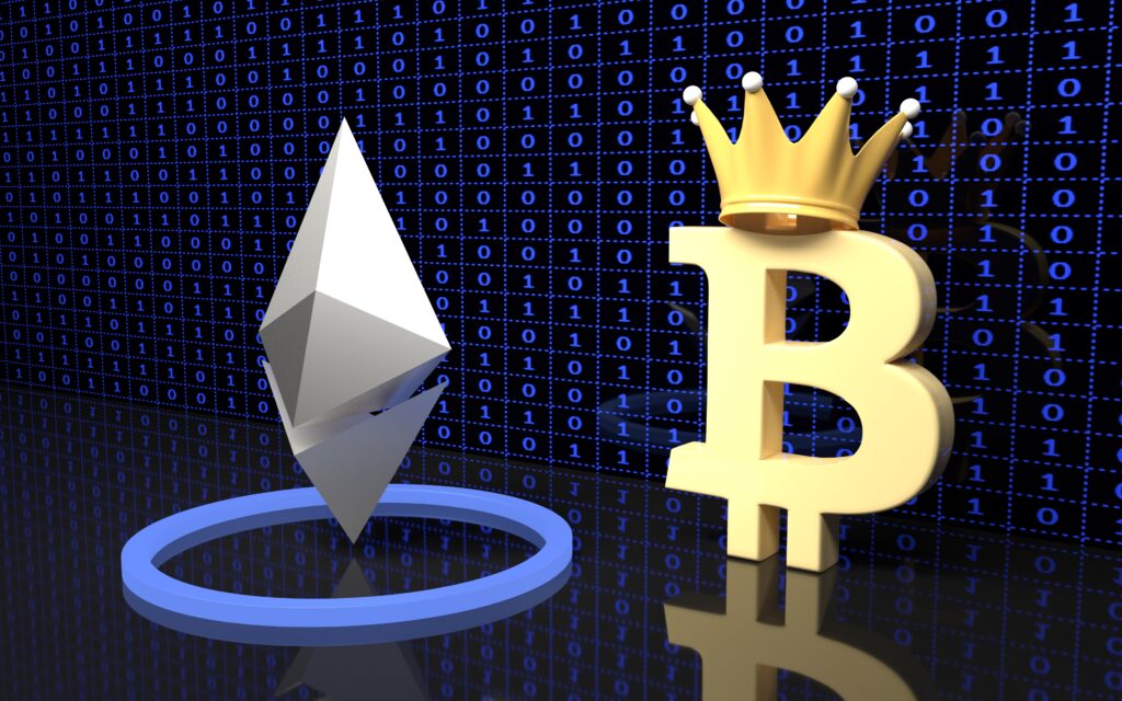 Bitcoin et Ethereum