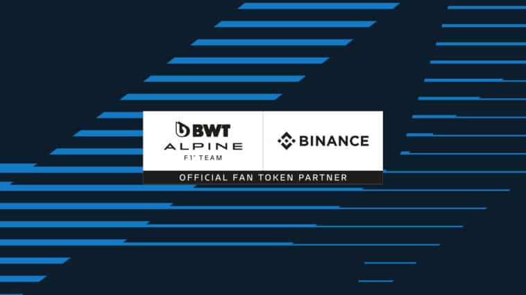Binance (BNB) : Lancement de la souscription de tokens pour les fans de l’équipe Alpine F1