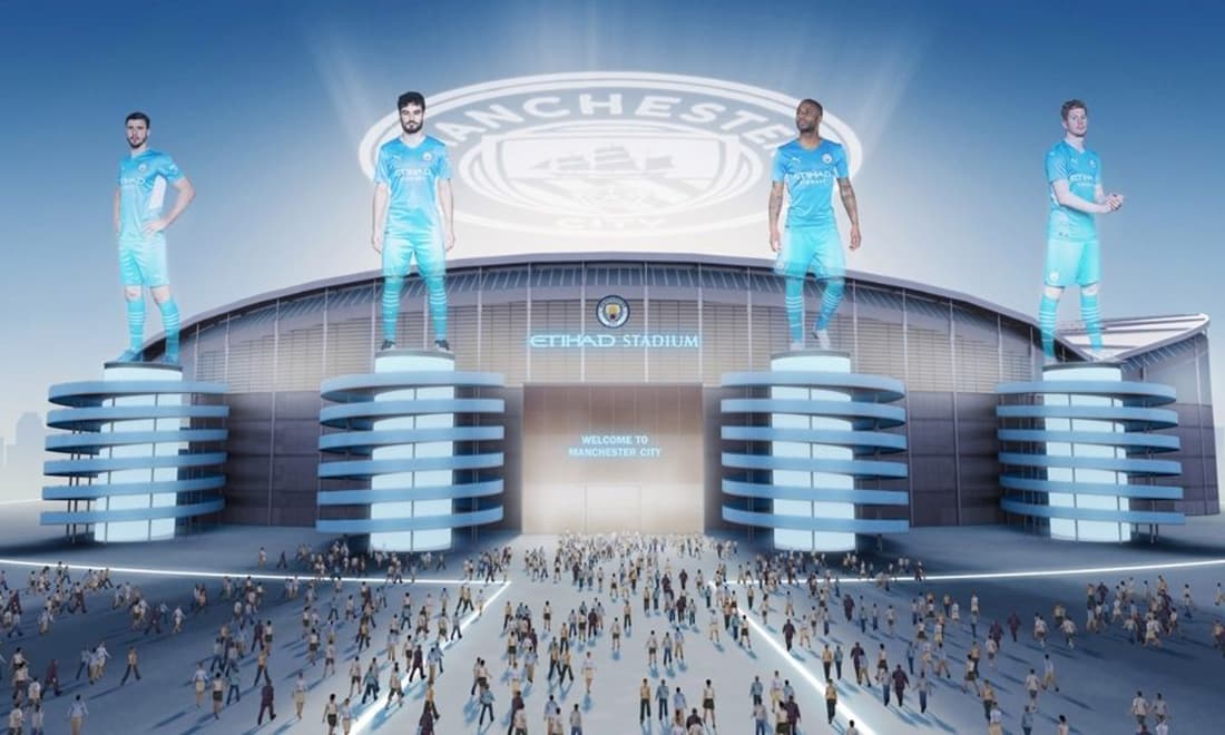 Métavers : Le premier stade de foot virtuel est signé Manchester City