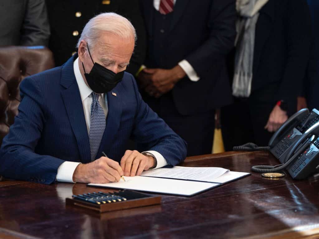 technologie blockchain joe biden