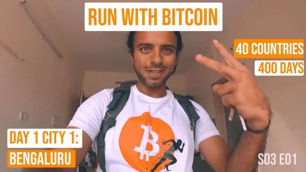 run with bitcion paco de la india