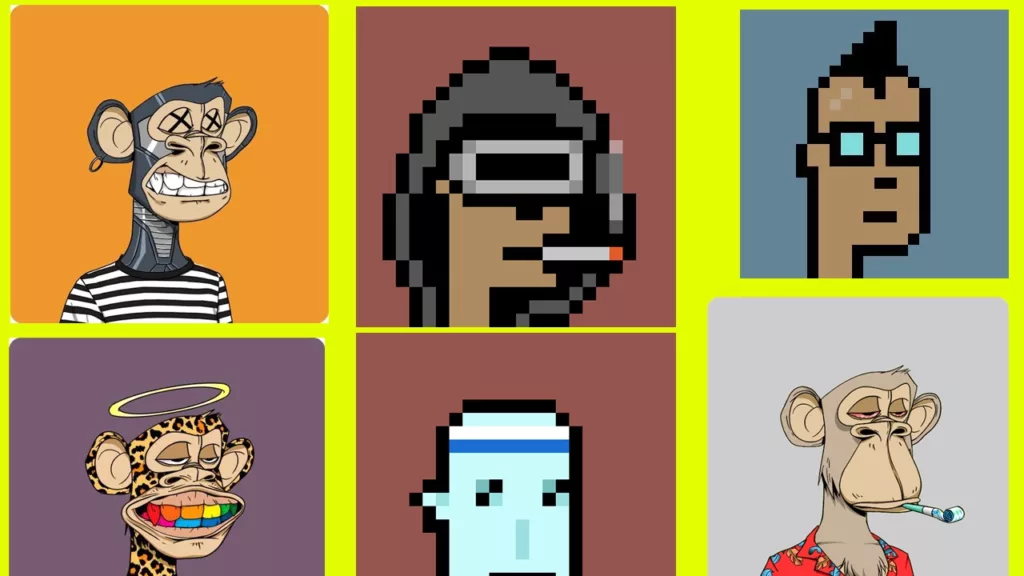 Bored Ape Yacht Club et CryptoPunks