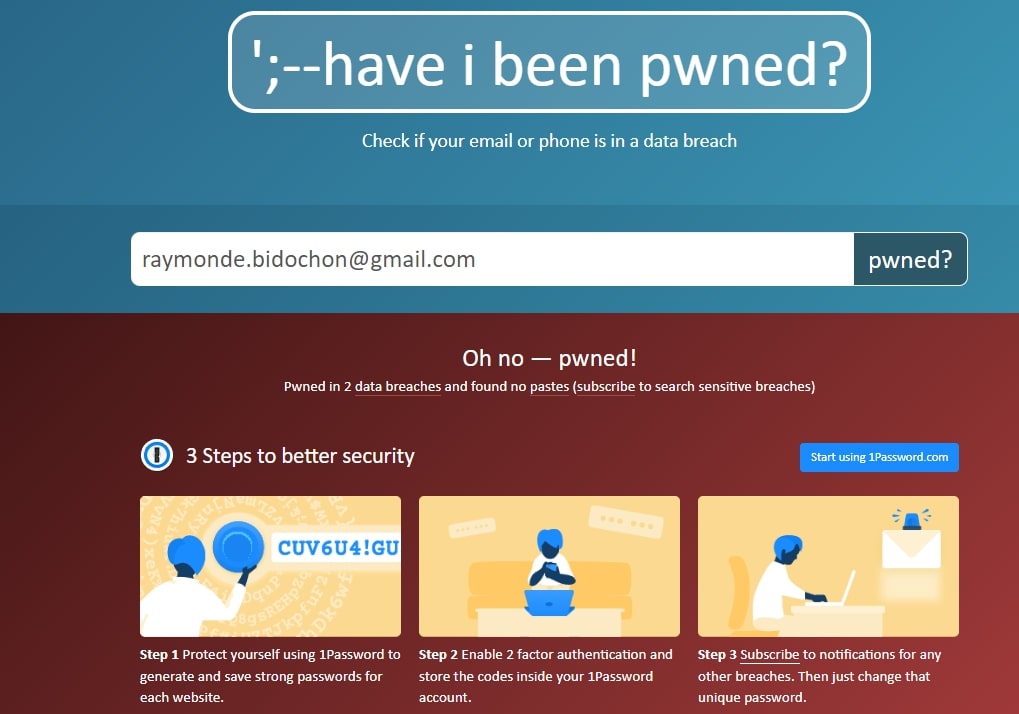 haveibeenpwned troy hunt