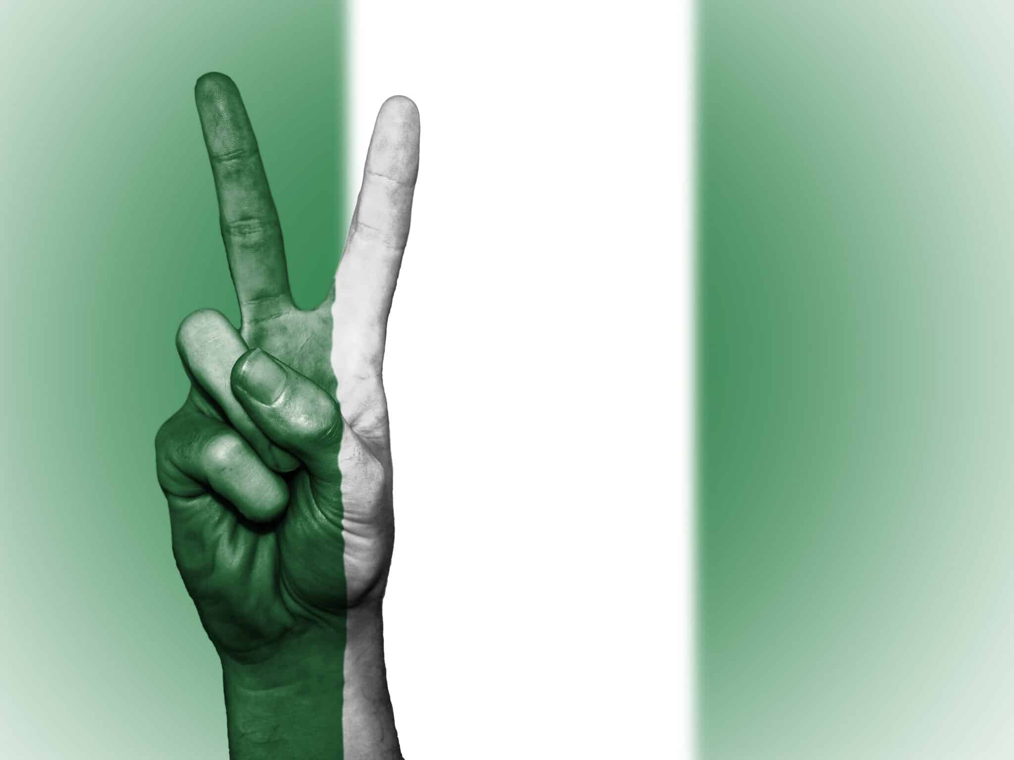 nigeria, peace, hand