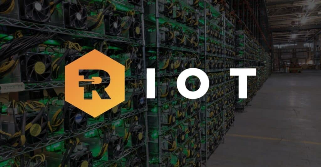 Riot Blockhain mining bitcoin Texas