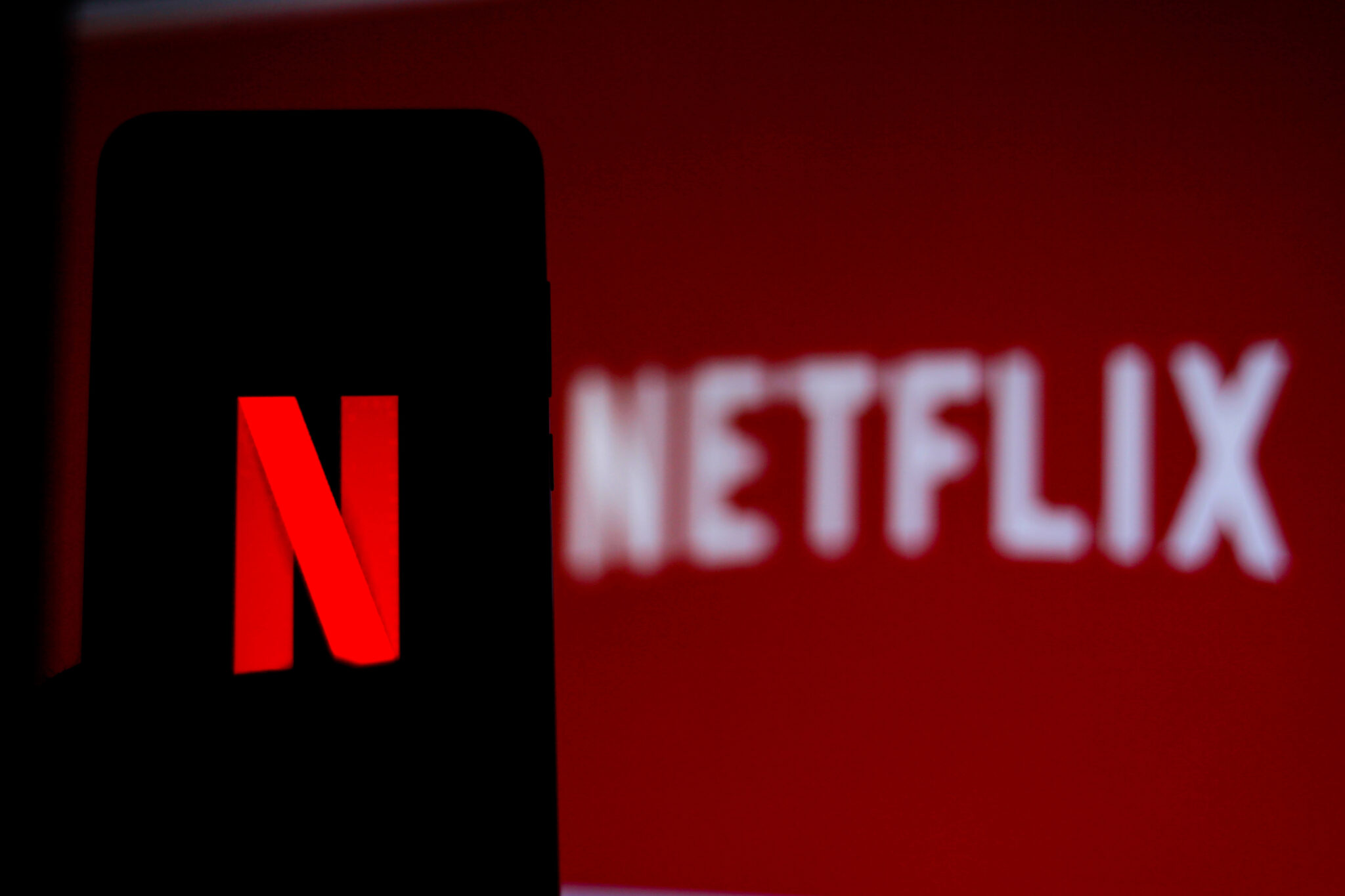 December 11, 2019. In this photo illustration the Netflix logo is seen displayed on a smartphone