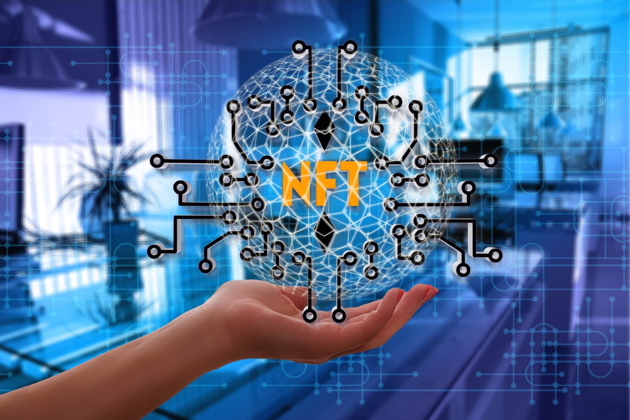 nft, non-fungible token, typography