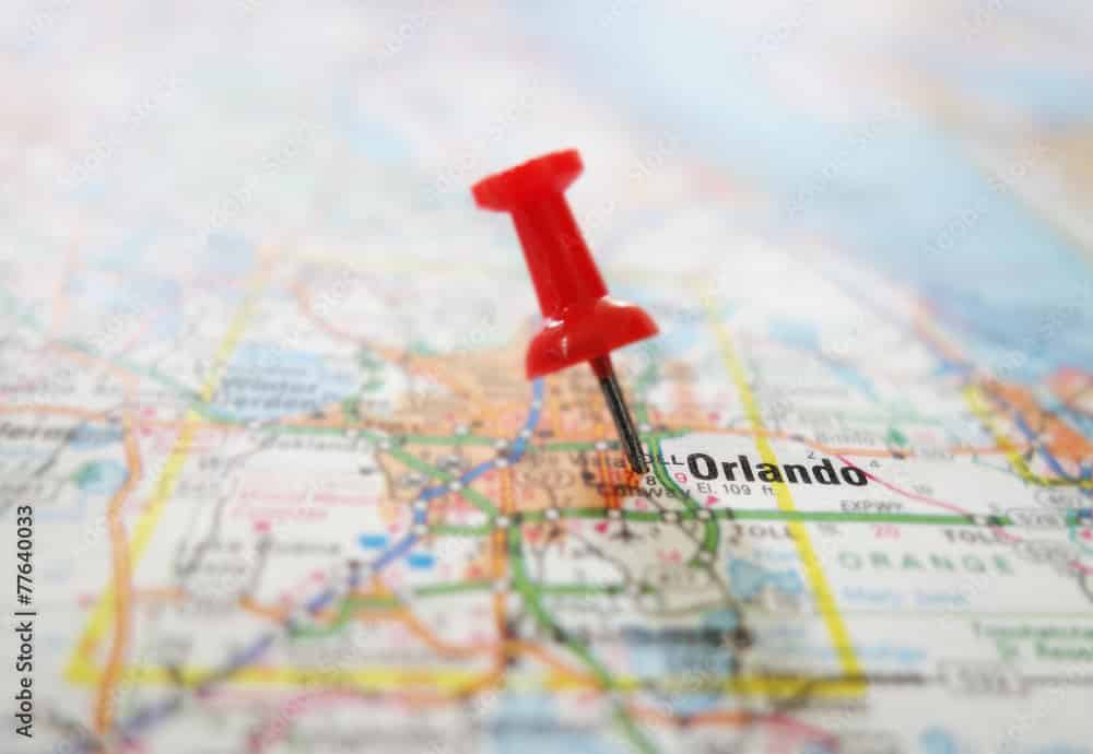 Orlando map