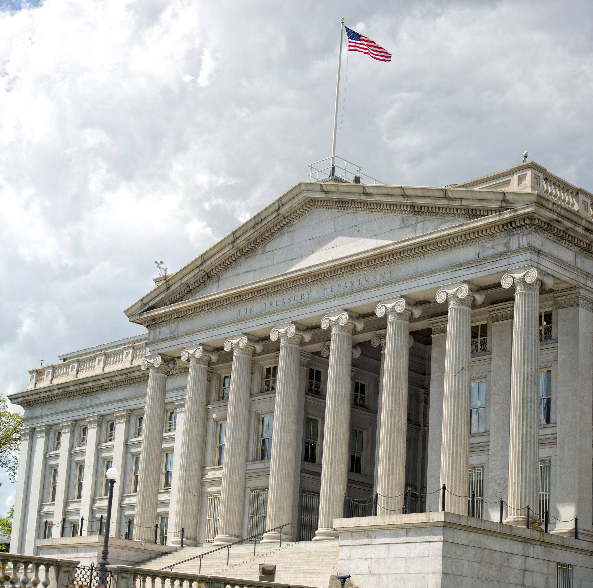 treasury department building in washington