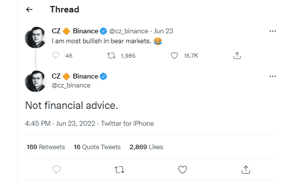 binance CZ