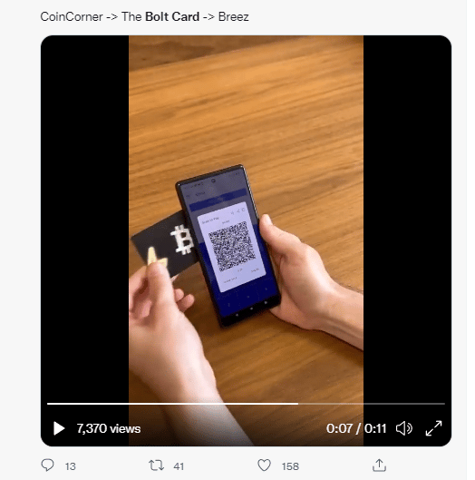 Carte bitcoin lightning