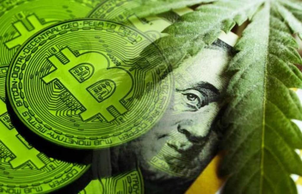 Dispensaire de cannabis acceptant des bitcoins au Canada