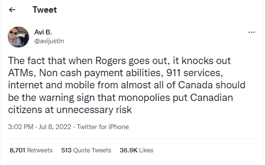 canada rogers cashless