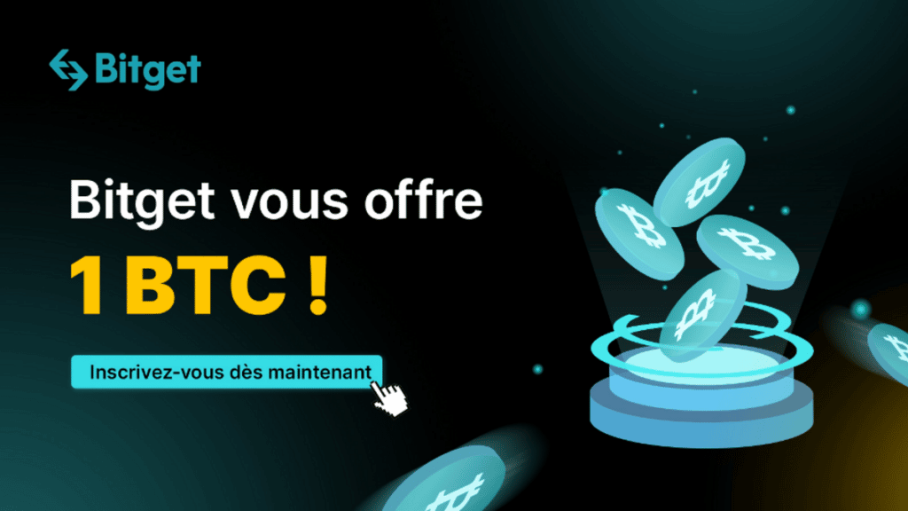 1 BTC à gagner avec Bitget