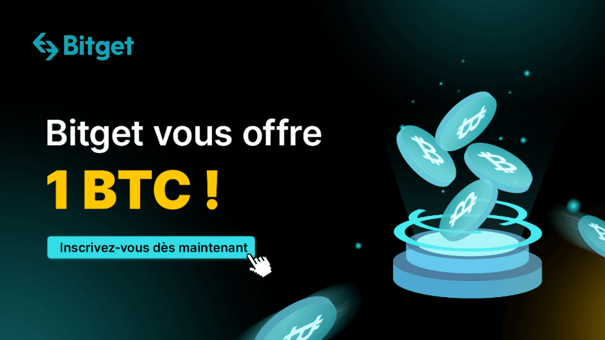 1 BTC à gagner avec Bitget