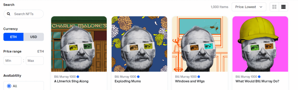 Bill Murray NFT