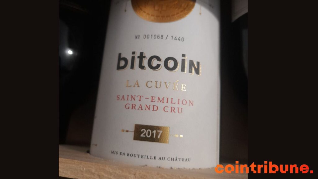 BTC Wine cuvée bitcoin