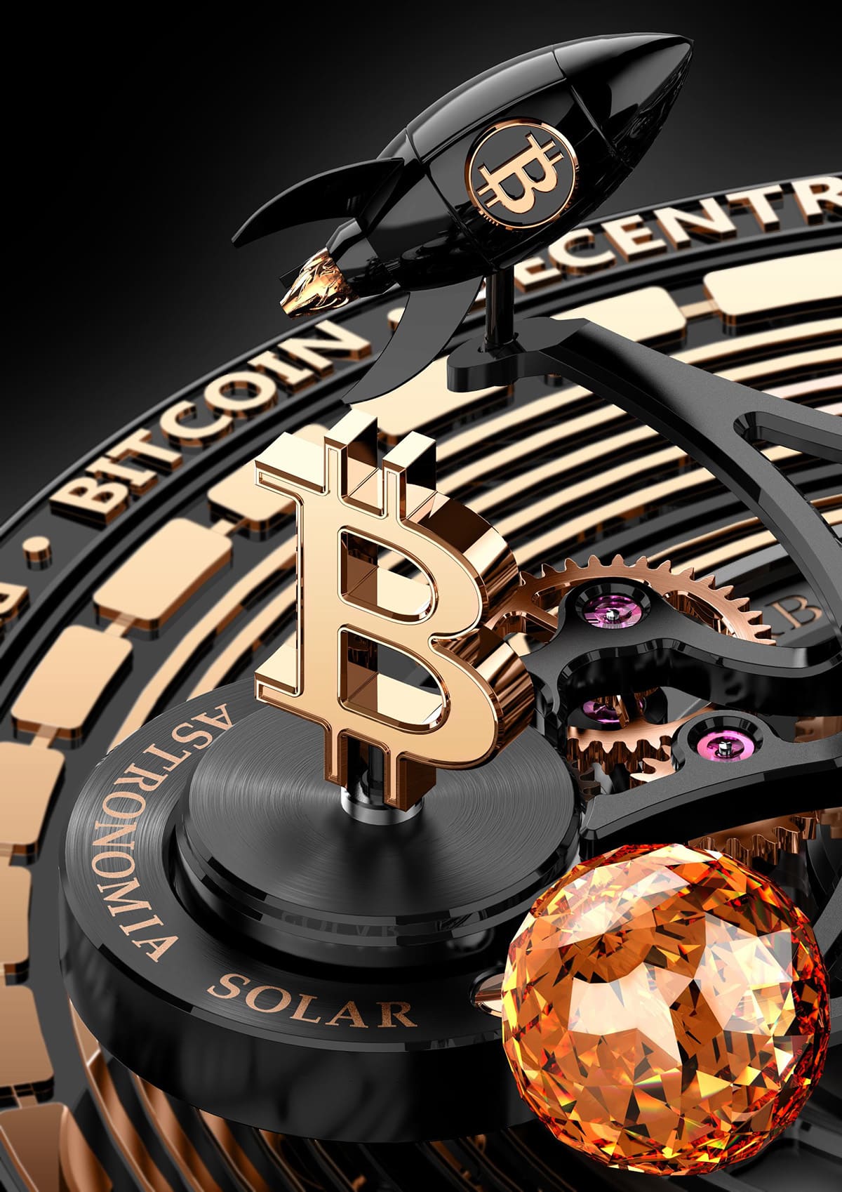 Jacob and co montre bitcoin