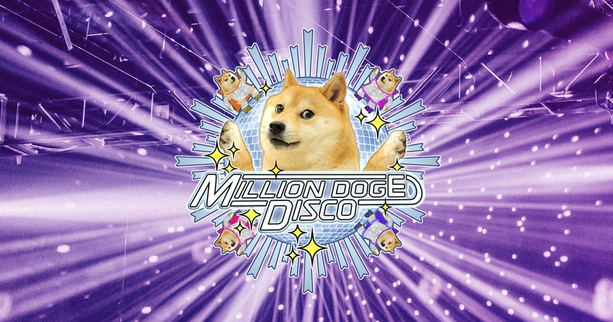 Million Doge Disco party Gary Lachance