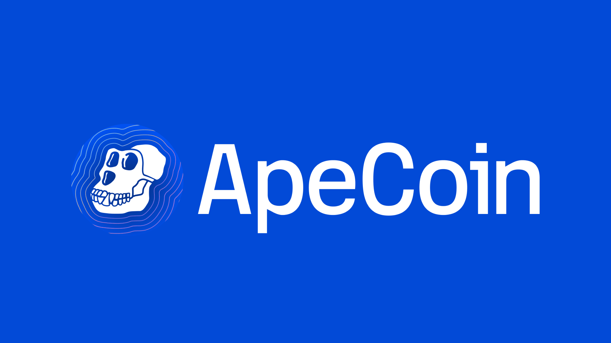 Logo de la crypto ApeCoin, qui est aussi une DAO.