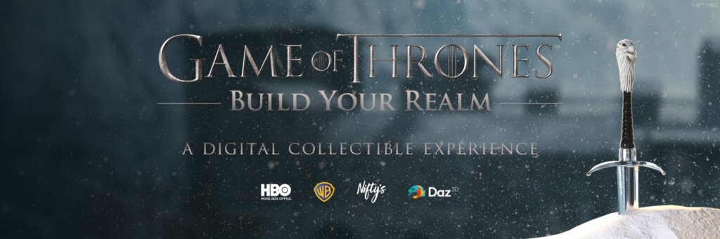 Build Your Realm : Warner Bros va lancer des pièces numériques de GOT sur Nifty’s