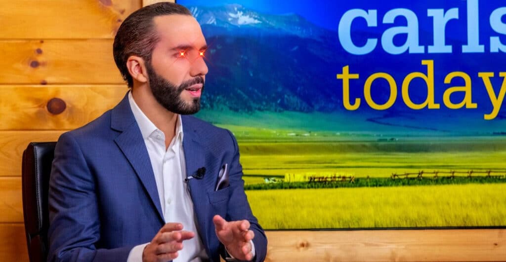 Le président du Salvador, Nayib Bukele