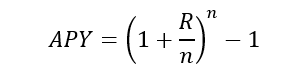 Formule du taux d'intérêt annualisé