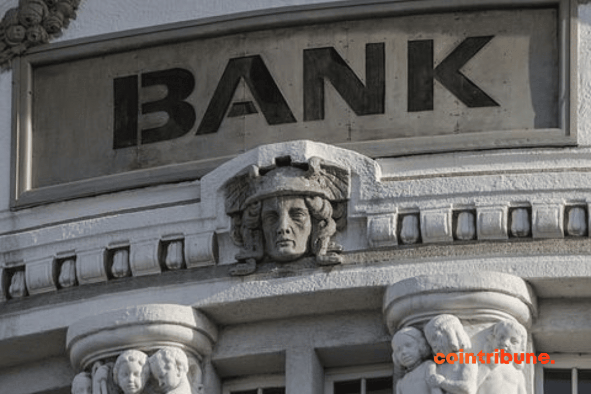 L'entrée d'une agence de la banque russe Sberbank