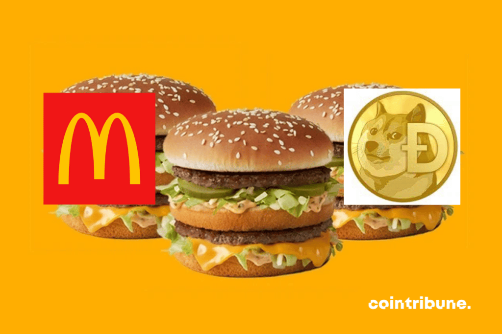 Big Mac de McDonald's payé en Dogecoin