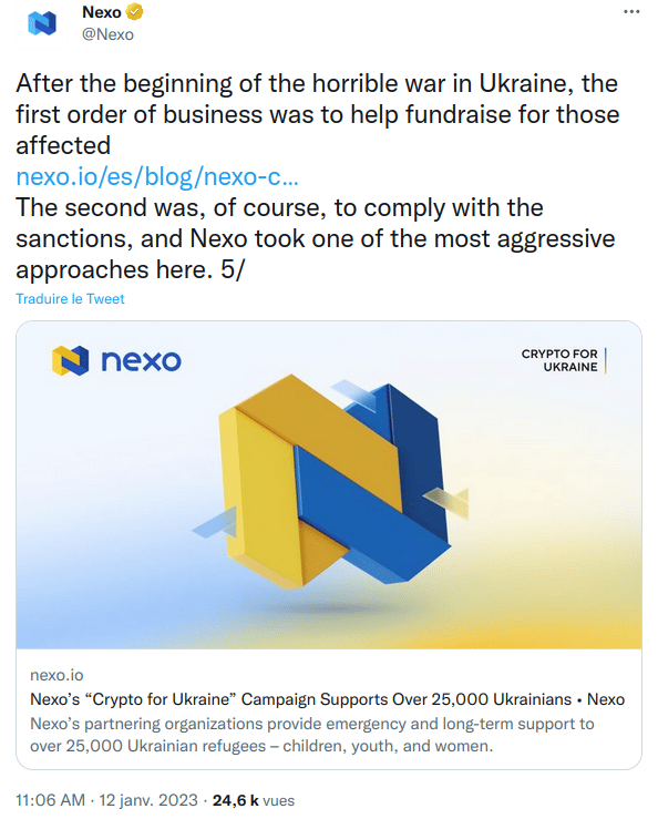 Nexo ukraine