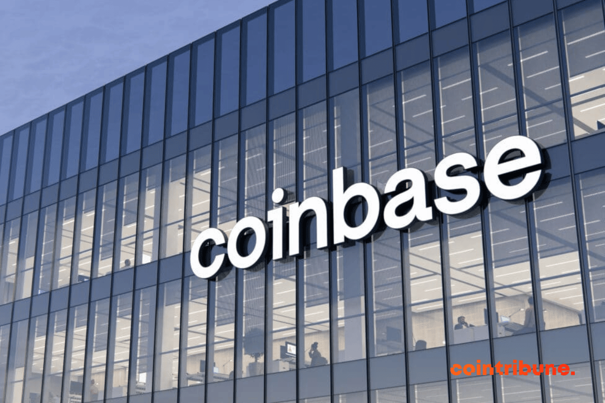 Le déclassement de l'exchange Coinbase